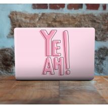 Sticker PC Ouais art cool