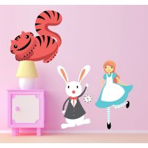 Sticker Alice au pays des merveilles