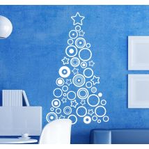 Sticker sapin de noel formes