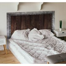 Autocollant Tête de lit décor style industriel