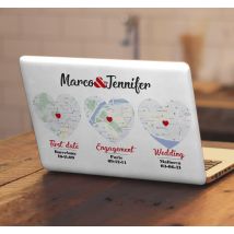 Sticker PC emplacements moments spéciaux à personnaliser