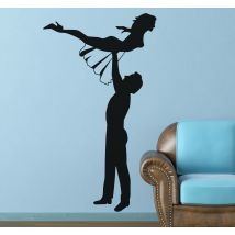 Vinilo decorativo silueta Dirty Dancing