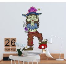 Sticker enfant elfe