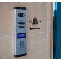 Autocollant interphone sonnette