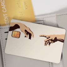 Autocollant carte bancaire Michelangelo