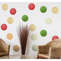 sticker boules de Noel