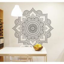 sticker floral hindou