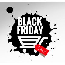Sticker Black Friday caddie