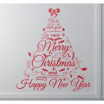 sapin joyeux noel et bonne année