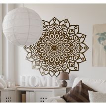 Sticker mural salon moderne art oriental mandala