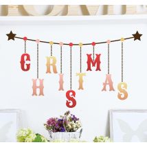 Sticker Christmas guirlande