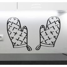 Sticker gants moufles
