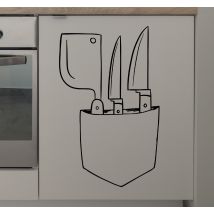 sticker poche couteaux