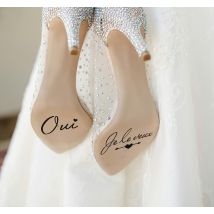 Sticker mariage oui je le veux