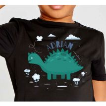 Tee shirt enfant Dinosaure nom personnalisé
