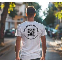 T-shirts code qr d'entreprise