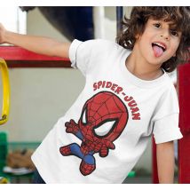 T-shirt enfant spider-man avec nom