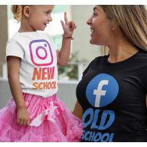 Camiseta mama e hija Instagram y Facebook