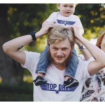 Top t-shirt assorti fils et top papa