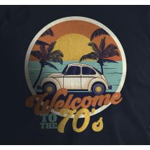 Tee shirt vintage Bienvenue dans les années 70