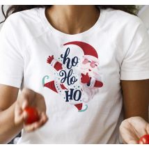 Tee-shirt père Noël Ho Ho Ho
