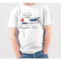 Tee shirt comme des garçons Avion au nez rouge