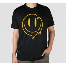 Tee shirt comme des garçons Icône smiley liquide