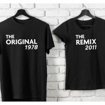 Tee shirt pere et fils El original et el remix