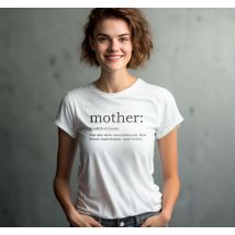 T shirt fête des mères définition de maman
