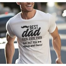 T shirt fête des pères meilleur papa