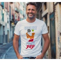 T-shirts papa le plus cool des pagaies