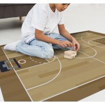 Tapis en vinyle pour les adolescents de basket-ball