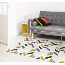 tapis geometrique Caractéristiques colorées