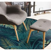 tapis salon Feuilles tropicales