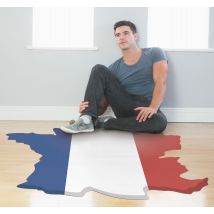 Tapis vinyle pour chambre drapeau