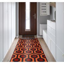 Tapis vinyle vintage motif moquette Shining