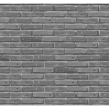 Papier peint briques noires