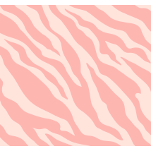 Papier peint chambre imprimé zèbre rose