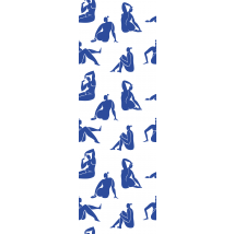 Papier peint art modèle femme