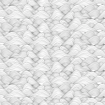 Papier peint pour tete de lit motif gris ondulé