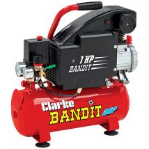 Clarke Clarke Bandit V 4.2cfm 8 Litre 1HP Air Compressor (230V)