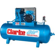 Clarke Clarke XE15/150 (WIS) 14cfm 150 Litre 3HP Industrial Air Compressor (400V)