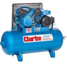 Clarke Clarke XEV16/100 (O/L) 14cfm 100 Litre 3HP Industrial Air Compressor (230V)