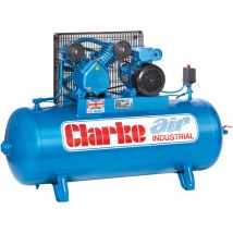 Clarke Clarke XEV16/200 (O/L) 14cfm 200 Litre 3HP Industrial Air Compressor (230V)