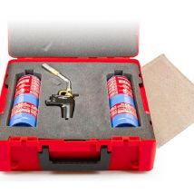 Rothenberger Rothenberger Hot Box 1 - includes Rocase, Superfire2, 2 x Propane Gas, Solder Mat