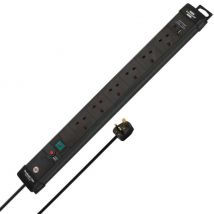 Brennenstuhl Premium Line Power Strip with 6 Sockets & 1x USB-C 1x USB-A Port
