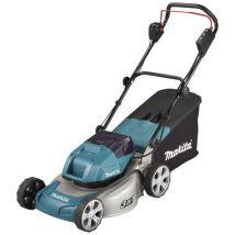 Makita Makita DLM460PG2 46cm Lawn Mower Twin 18V LXT Kit with 2 x 6Ah Batteries and Twin Charger