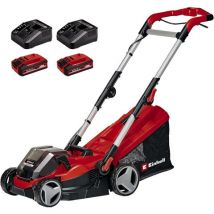 Einhell Power X-Change RASARRO 36/34 34cm Cordless Lawnmower with 2x 3Ah Batteries and Charger