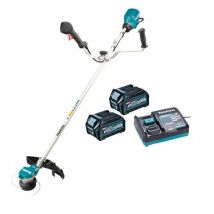Makita XGT Makita UR002GD202 40VMAX 35cm Brush Cutter BL XGT with 2 x 2.5Ah Batteries