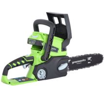 Greenworks 24V/48V Greenworks GWG24CSK2 25cm 24V Cordless Chainsaw  with 1 x 2Ah Battery